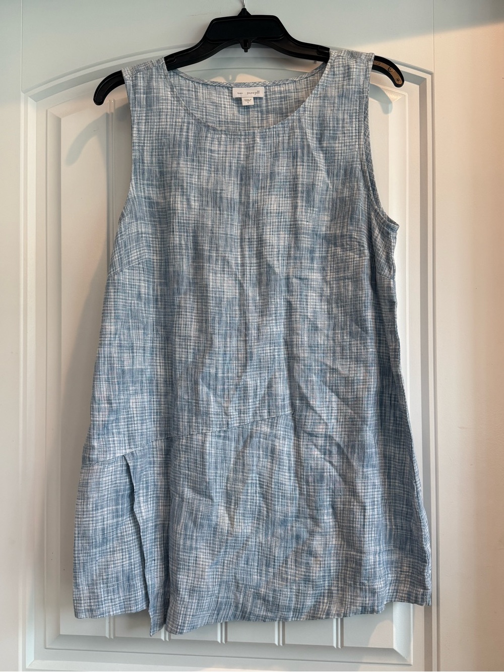 J. Jill 100% Linen Pure Jill Wrap Tunic